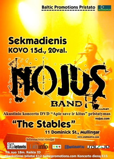 NOJUS Band Live in Mullingar